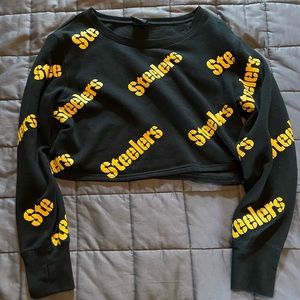Pittsburgh Steelers Crop Sweatshirt